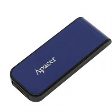 USB флеш накопитель Apacer 32GB AH334 blue USB 2.0 Фото 4