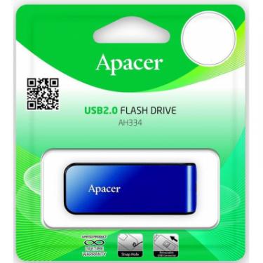 USB флеш накопитель Apacer 32GB AH334 blue USB 2.0 Фото 5