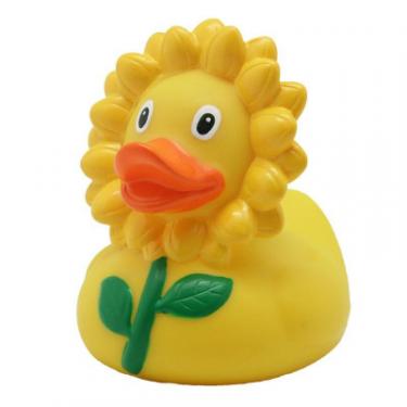 Игрушка для ванной Funny Ducks Подсолнух утка Фото