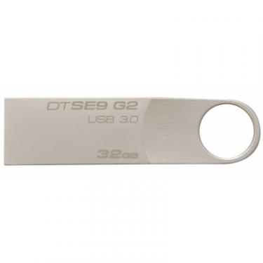 USB флеш накопитель Kingston 32GB DataTraveler SE9 G2 Metal Silver USB 3.0 Фото