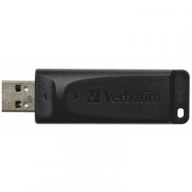 USB флеш накопитель Verbatim 64GB Slider Black USB 2.0 Фото 1