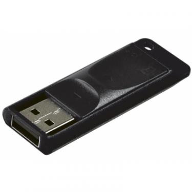 USB флеш накопитель Verbatim 64GB Slider Black USB 2.0 Фото 2