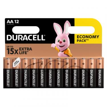 Батарейка Duracell AA лужні 12 шт. в упаковці Фото 1