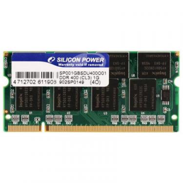 Модуль памяти для ноутбука Silicon Power SODIMM DDR 1GB 400 MHz Фото
