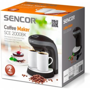 Капельная кофеварка Sencor SCE 2000 BK Фото 2