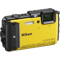 Цифровой фотоаппарат Nikon Coolpix AW130 Yellow Фото 2