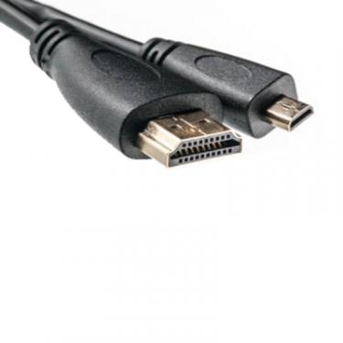 Кабель мультимедийный PowerPlant HDMI A to HDMI D (micro), 1.5m Фото