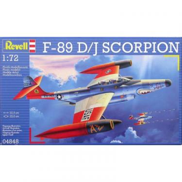Сборная модель Revell Самолет-перехватчик F-89 D/J Scorpion 1:72 Фото