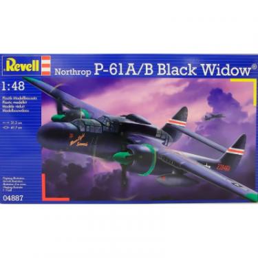Сборная модель Revell Тяжелый ночной истребитель P-61B Black Widow 1:48 Фото