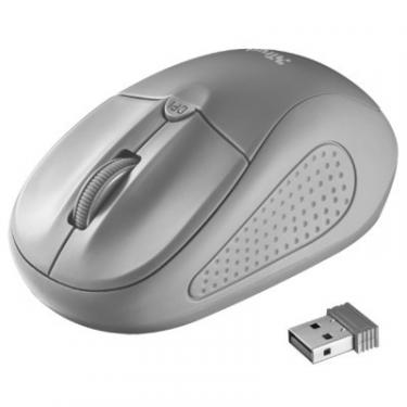 Мышка Trust_акс Primo Wireless Mouse grey Фото