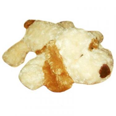 Мягкая игрушка Grand Собака белая рыжее ухо 48 см Фото