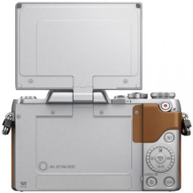 Цифровой фотоаппарат Panasonic DMC-GF7 Kit 12-32mm Brown Фото 4