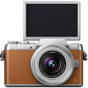 Цифровой фотоаппарат Panasonic DMC-GF7 Kit 12-32mm Brown Фото 5