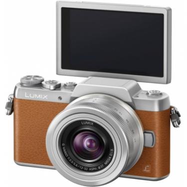 Цифровой фотоаппарат Panasonic DMC-GF7 Kit 12-32mm Brown Фото 6