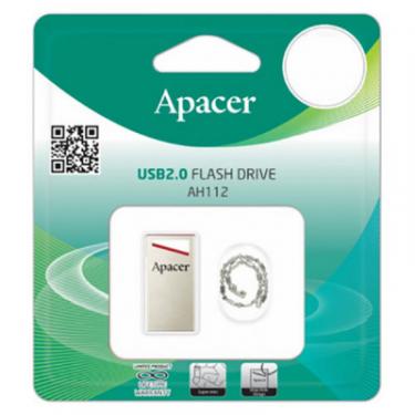 USB флеш накопитель Apacer 16GB AH112 USB 2.0 Фото 4