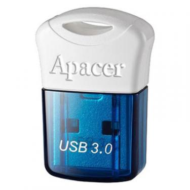 USB флеш накопитель Apacer 64GB AH157 Blue USB 3.0 Фото 1