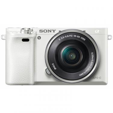 Цифровой фотоаппарат Sony Alpha 6000 kit 16-50mm White Фото 1