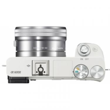 Цифровой фотоаппарат Sony Alpha 6000 kit 16-50mm White Фото 2