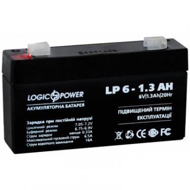 Батарея к ИБП LogicPower LPM 6В 1.3 Ач Фото 1
