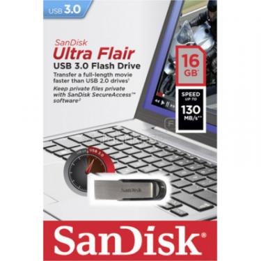 USB флеш накопитель SanDisk 16GB Ultra Flair USB 3.0 Фото 4