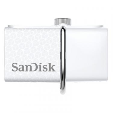 USB флеш накопитель SanDisk 32GB Ultra Dual Drive White OTG USB 3.0 Фото