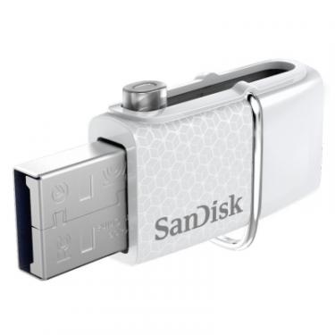 USB флеш накопитель SanDisk 32GB Ultra Dual Drive White OTG USB 3.0 Фото 3