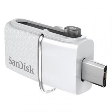 USB флеш накопитель SanDisk 32GB Ultra Dual Drive White OTG USB 3.0 Фото 5