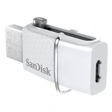 USB флеш накопитель SanDisk 32GB Ultra Dual Drive White OTG USB 3.0 Фото 6