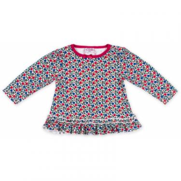 Набор детской одежды Luvena Fortuna для девочек: кофточка, красные штанишки и меховая Фото 1
