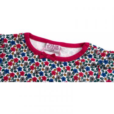 Набор детской одежды Luvena Fortuna для девочек: кофточка, красные штанишки и меховая Фото 6