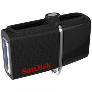 USB флеш накопитель SanDisk 128GB Ultra Dual Drive OTG Black USB 3.0 Фото 1