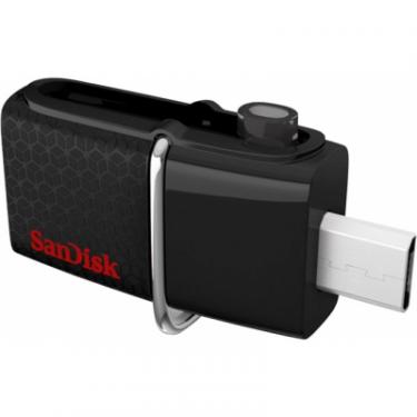 USB флеш накопитель SanDisk 128GB Ultra Dual Drive OTG Black USB 3.0 Фото 3
