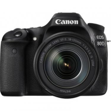 Цифровой фотоаппарат Canon EOS 80D 18-135 IS nano USM Фото 1