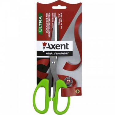 Ножницы Axent Ultra, 19 см, light green Фото 1