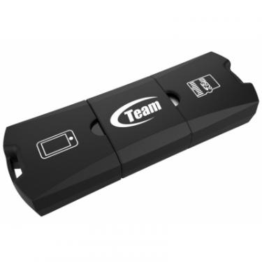 USB флеш накопитель Team 8GB M141 Black USB 2.0 OTG Фото 1