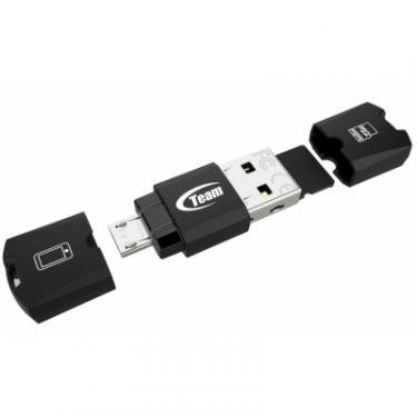 USB флеш накопитель Team 8GB M141 Black USB 2.0 OTG Фото 3
