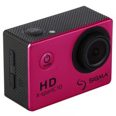 Экшн-камера Sigma Mobile X-sport C10 pink Фото 1