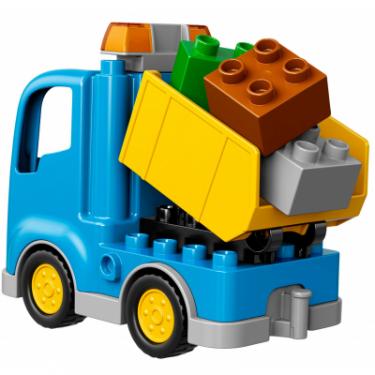 Конструктор LEGO Duplo Грузовик и гусеничный экскаватор Фото 4
