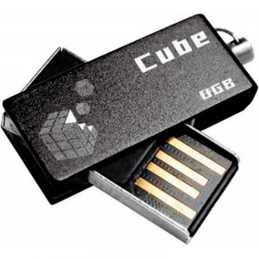 USB флеш накопитель Goodram 8GB Cube Black USB 2.0 Фото