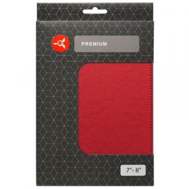 Чехол для планшета AirOn Universal case Premium 7-8" red Фото 3