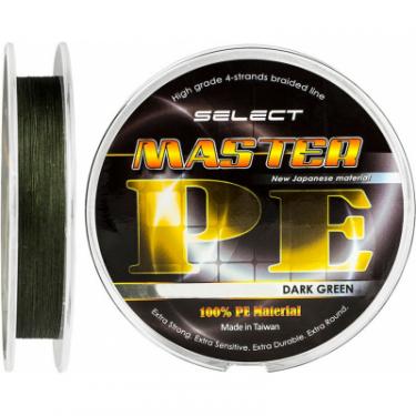 Шнур Select Master PE 100m 0.12мм 15кг темн.-зел. Фото