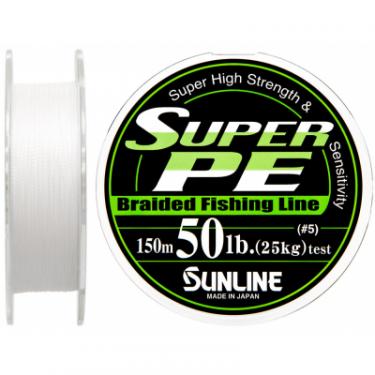 Шнур Sunline Super PE 150м (бел.) 0.37мм 50LB/25кг Фото