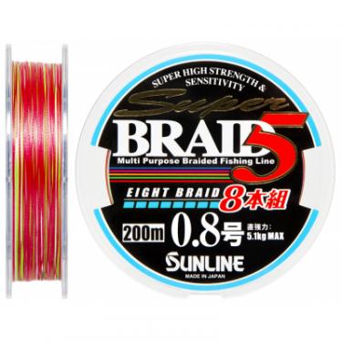 Шнур Sunline Super Braid 5 (8 Braid) 200m #0.8/0.148мм 5.1кг Фото