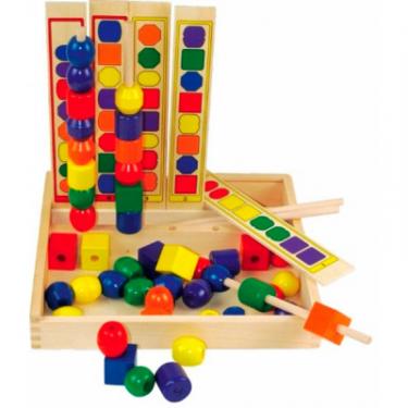Развивающая игрушка Мир деревянных игрушек Изучаем цвета и формы Фото
