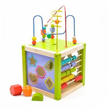 Развивающая игрушка Мир деревянных игрушек Универсальный куб Фото