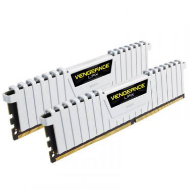 Модуль памяти для компьютера Corsair DDR4 16GB (2x8GB) 2666 MHz LPX White Фото 2