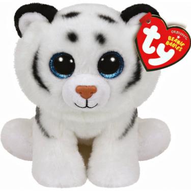 Мягкая игрушка Ty Beanie Babies Белый тигренок Tundra 15 см Фото