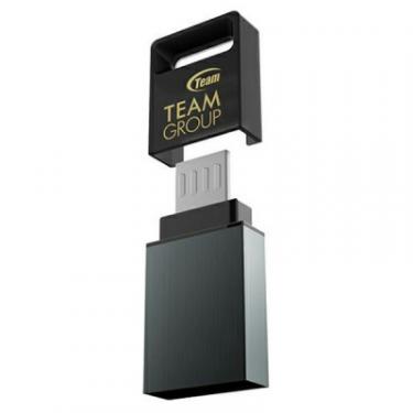 USB флеш накопитель Team 16GB M151 Gray USB 2.0 OTG Фото 1