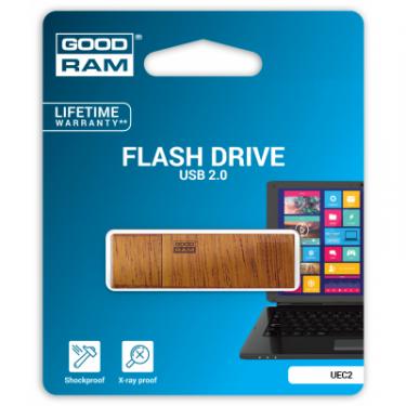 USB флеш накопитель Goodram 128GB UEC2 Eco USB 2.0 Фото 3