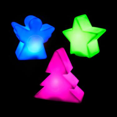 Новогодняя фигурка Luca Lighting Мультицветные фигурки Елка Звезда Ангел Фото 2